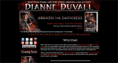 Desktop Screenshot of dianneduvall.com